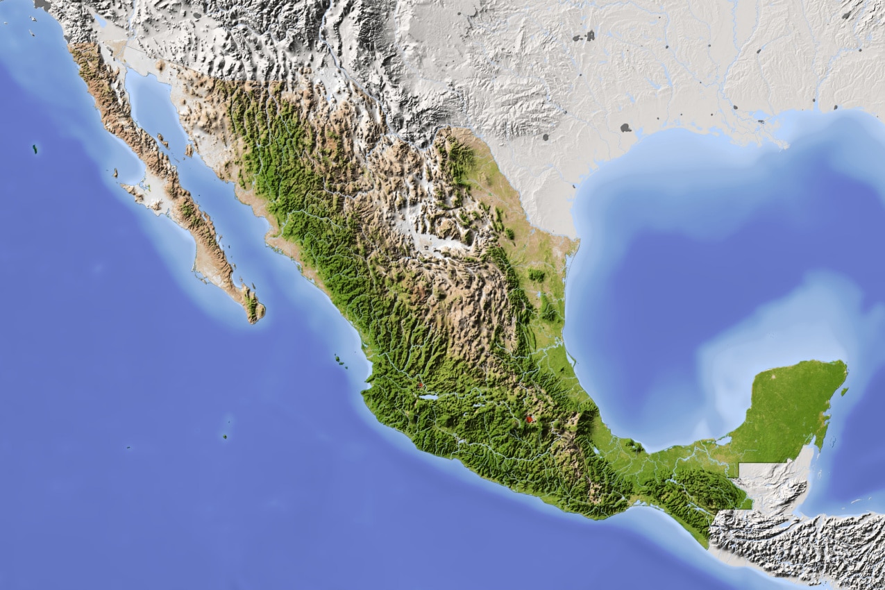 Mexico’s Topography