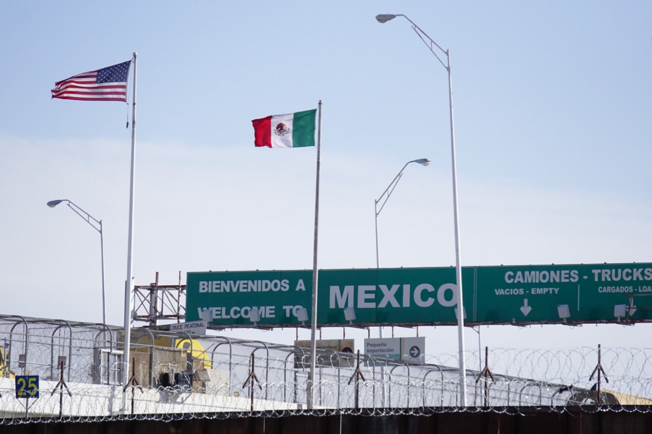 Mexican Border From the United States