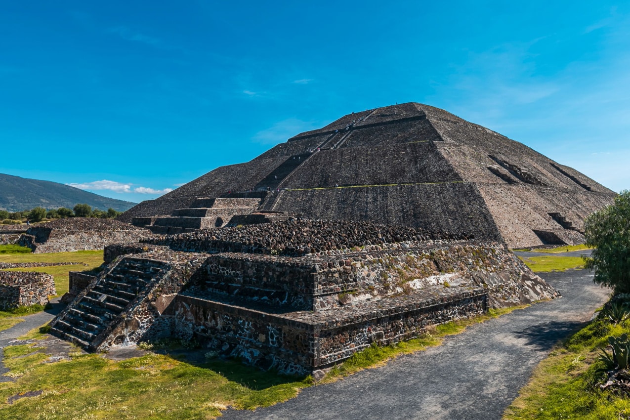 Pyramid in Teotihuacan