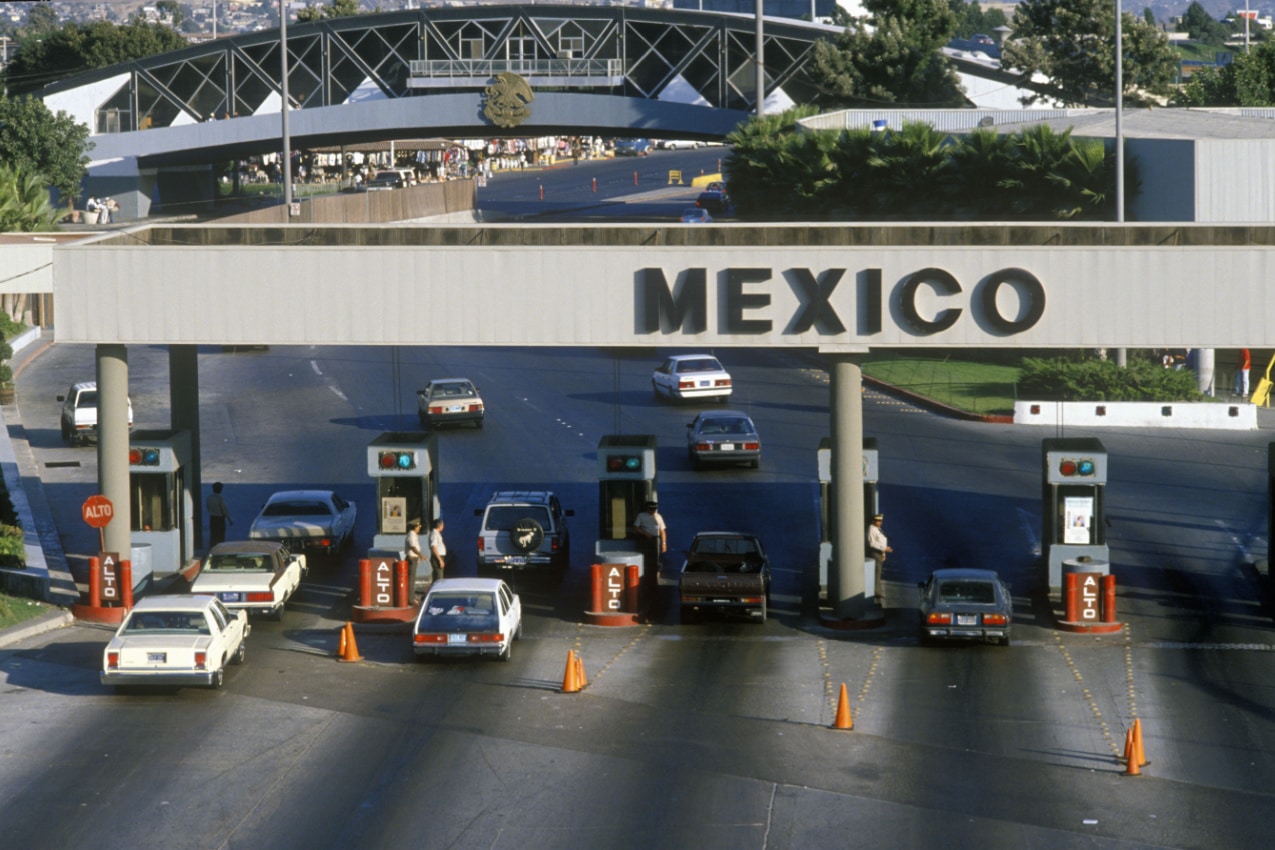 United States Border From Mexico