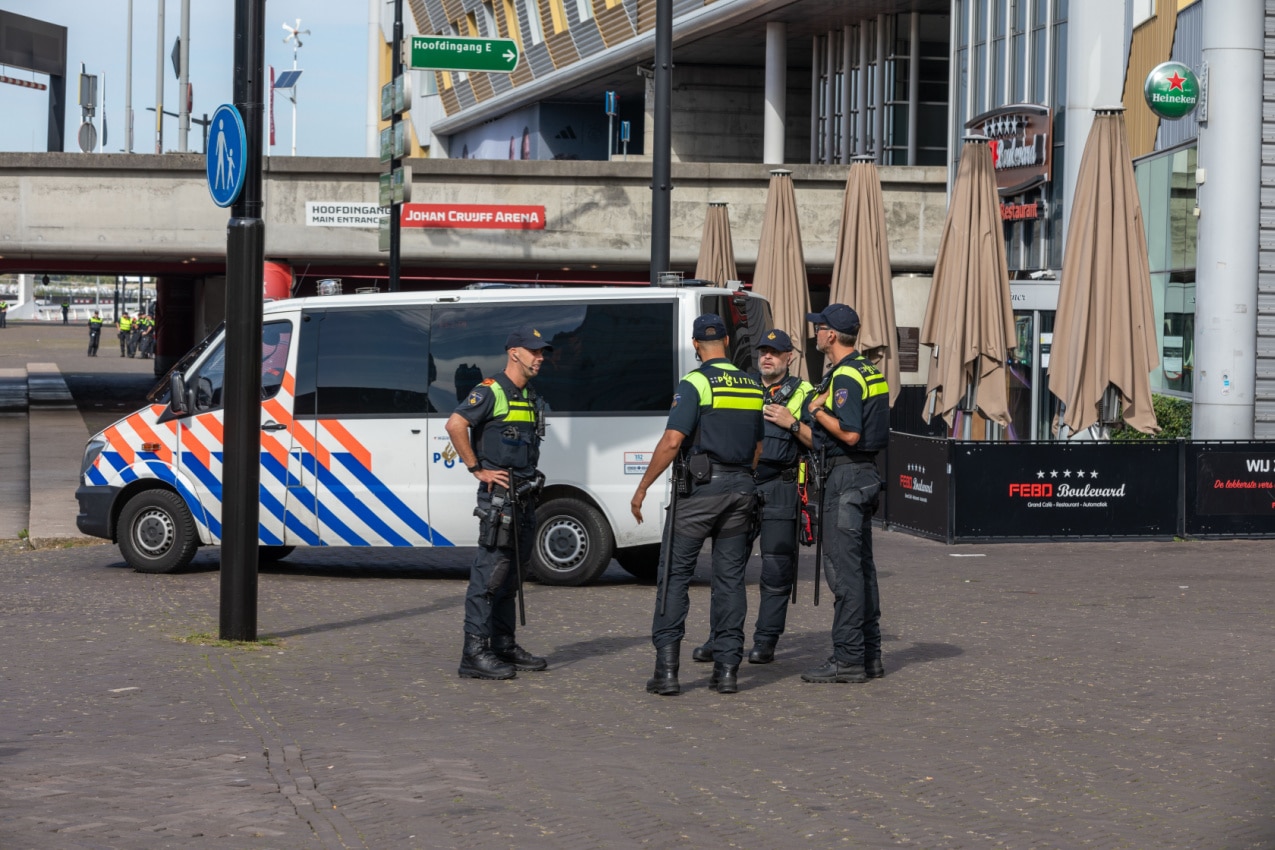 Police Presence in Amsterdam